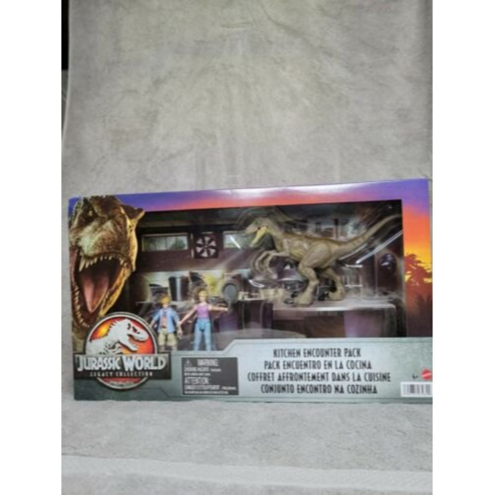 New Jurassic World Legacy Collection Kitchen Encounter Pack Mattel HFG62